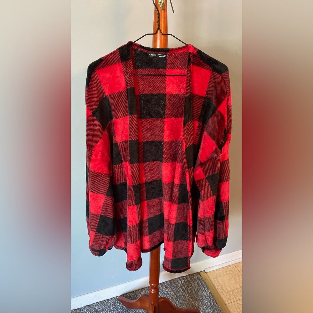 Flannel Cardigan
